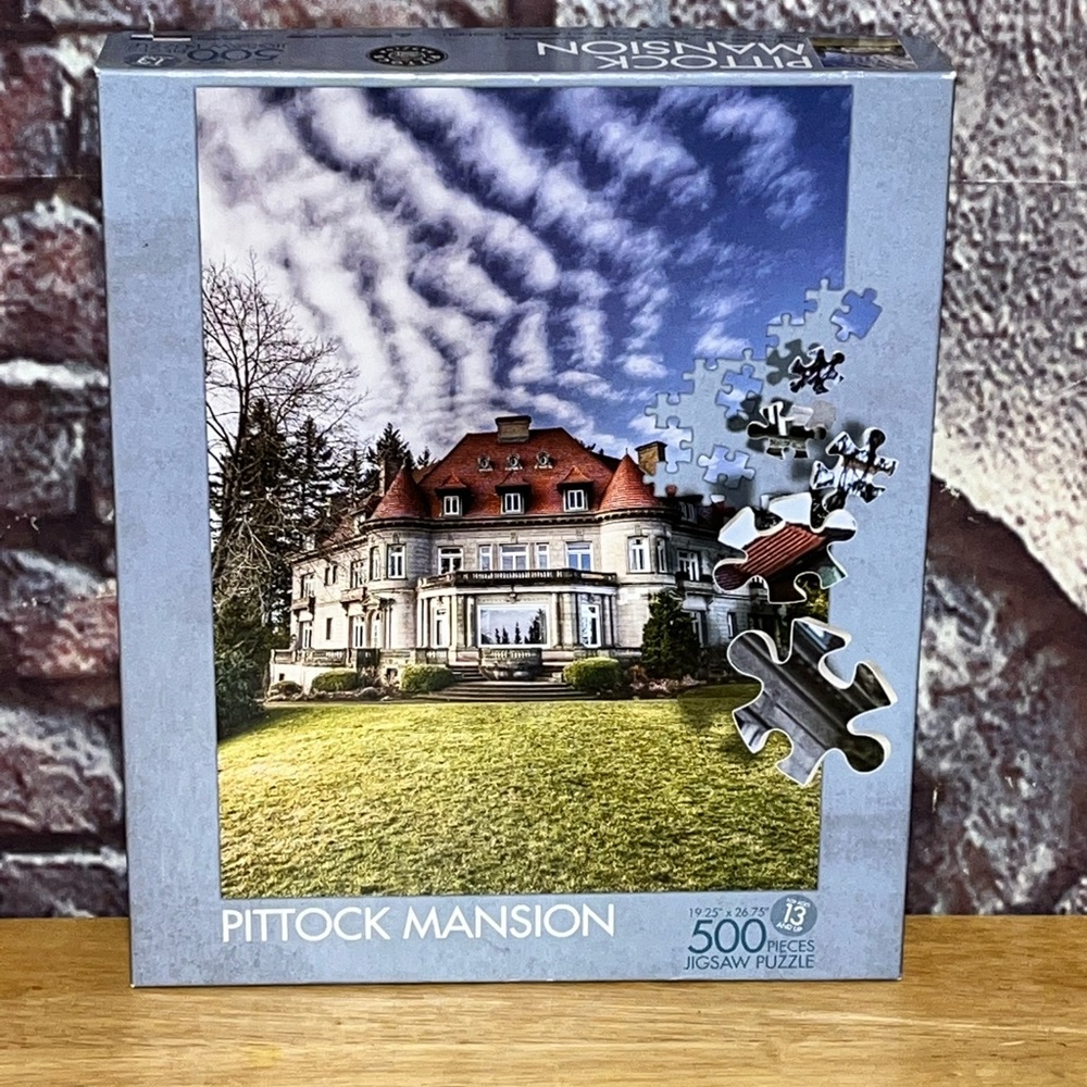 Pittock Mansion Puzzle Portland Oregon 500 Pieces 19x26